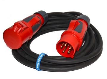 Кабель-удлинитель силовой H05VV-F 5x2,5 45м OWY 16A GRIP