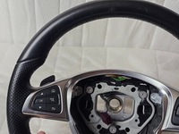 фото thumb №9, Кермо мультифункція шкіра пелюстки mercedes w205 w253 a0004603803