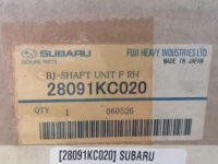 Приводной вал приводная subaru vivio 1992-2000 новая оригинал 28091kc020 Недорого, фото thumb