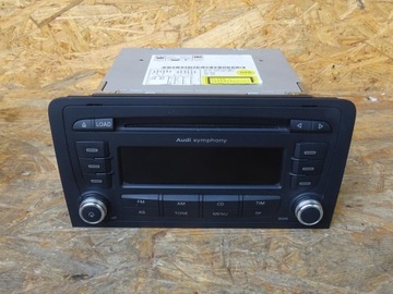 фото thumb №11, Audi a3 8p рестайлінг 08-12 радіопрогравач радіо cd symphony 2din код 8p0035195m