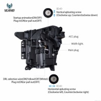 фото thumb №16, Фары лампы kpl vland полный led тюнинг чёрный ford f150 f-150 xiv mk14