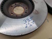 фото thumb №11, Гальмівні диски гальмівні перед citroen c6 df6427s trw 3.0 hdi