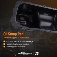 Поддон масляная к bmw serii 3 кабриолет  e46 316i 318i 1998-2011 11137504639 с Разборки, фото thumb