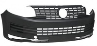 фото thumb №1, Бампер передній vw transporter t6 '15-'19 чорний