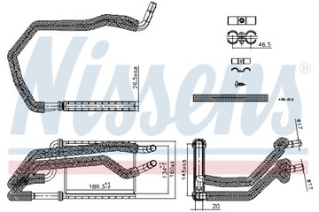фото thumb №9, Обігрівач обігріву кабіни зад nissens 707222