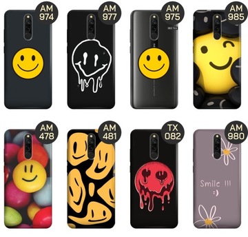 ЧЕХОЛ ДЛЯ XIAOMI REDMI 8 УЗОРОВ SMILE SMILE EMOJI КОРПУС КРЫШКА-ЧЕХОЛ