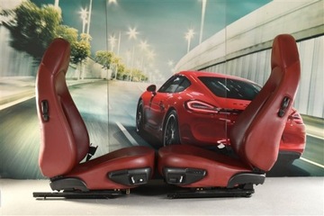 фото thumb №10, Maserati 4200 сиденья кожаные бордовый электрик l+p