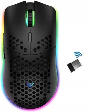 ЛЕГКАЯ БЕСПРОВОДНАЯ ИГРОВАЯ МЫШЬ RGB ДЛЯ ГЕЙМЕРОВ