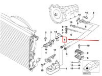 фото thumb №7, Bmw 5 e39 пабтрубок  впускной радиатора масла 17221711464 1711464 оригинальный