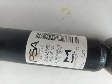 фото thumb №7, 9837467280 амортизатор зад праві lub лівий opel corsa f 1.5 блакитний hdi 50 tyś