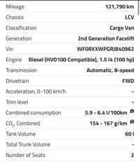 фото thumb №3, Ford transit connect 1.5 tdci ecoblue коробка передач коробки передач автомат kv6p7000db