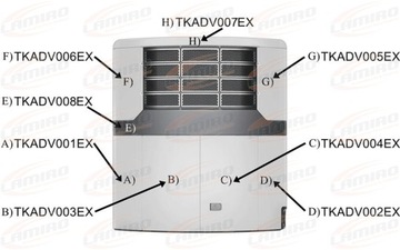 ГЕНЕРАТОР Advancer Thermo King ВЕРХНИЙ РЕМЕНЬ КОРПУСА