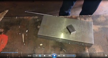 15x35 см Сильная присоска с постоянным магнитом