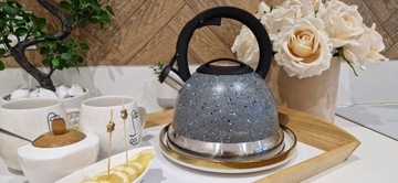 Элегантный чайник традиционная стальная индукция газовых цветов 3L