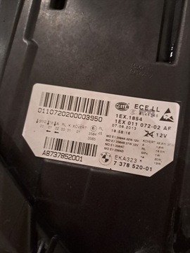 фото thumb №7, Bmw 5 f10 f11 адаптивний led лампа ліва права перед комплект