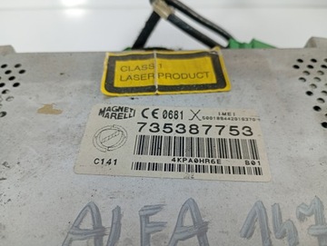 фото thumb №5, Alfa romeo 147 00-10 радіо cd заводські без гідропідсилювача код оригінальний номер 735387753