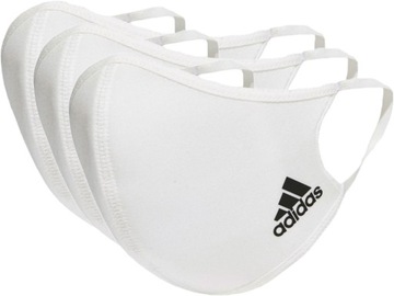 Защитная маска Adidas 3 шт. белая