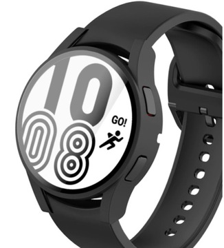 Szkło x2 + Etui Samsung Galaxy Watch 4 44mm|ZESTAW