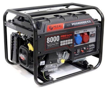 Генератор трехфазный Pezal PGG8000E-E3 6,5кВт