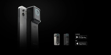 ТЕПЛОВИЗИОННАЯ КАМЕРА С ПРИЛОЖЕНИЕМ WIFI IPHONE iOS ANDROID 256*192 25 Гц -20 ДО 550°C