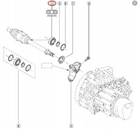 фото thumb №5, Подшипник опоры полуось renault master iii snr