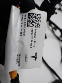 фото thumb №8, Джгут електропроводка двері лівий задня 1489053-00-e tesla model y 24r