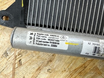ОХЛАДИТЕЛЬ КОНДИЦИОНЕРА ВОЗДУХА PEUGEOT 208 2008 II CORSA F 9825371480 2019-