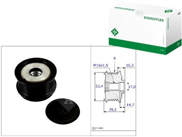 фото thumb №1, Колесо пасове генератора ford 1,4tdci-2,0tdci 08- i