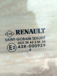 фото thumb №3, Скло бічна двері лівий перед renault espace 4 iv