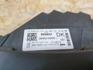 фото thumb №15, Espace v рестайлінг лампа лівий перед 260601628r matrix