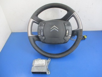 фото thumb №1, Citroen c5 iii руль подушка блок управления