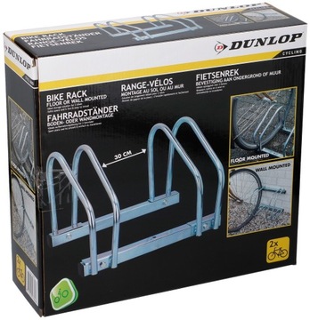 ПОДСТАВКА ДЛЯ ВЕЛОСИПЕДОВ Dunlop на 2 велосипеда 26,5x40x32,5 см