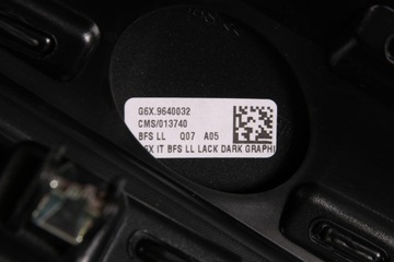 фото thumb №12, Bmw 5' g60 g61 планка декоративна dekor консолі dark графіт європа 9640032