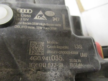 фото thumb №15, Audi a6 c7 4g 15- рестайлінг повний led matrix лампа перед ліва 4g0941035