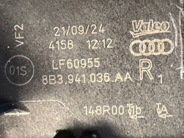 фото thumb №8, Audi . a5 b10 лампа ліва права перед eu 8b3941036aa 8b3941035aa