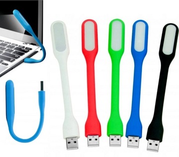 СИЛИКОНОВАЯ USB-ЛАМПА ДЛЯ НОУТБУКОВ ЦВЕТА