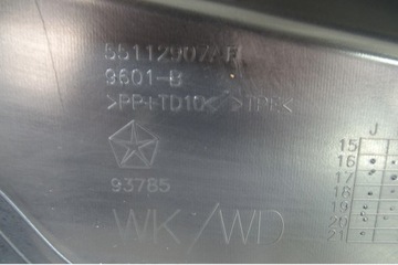 фото thumb №8, Dodge durango 2018 jeep wk2 панель під лобовим склом відбивач води 55112907af