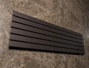 Радиатор горизонтальный ROYAL 45x160 бордовый