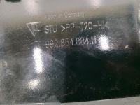 Накладка  порог правая порог porsche 911 992 992854884h 992854884j с Разборки, фото thumb