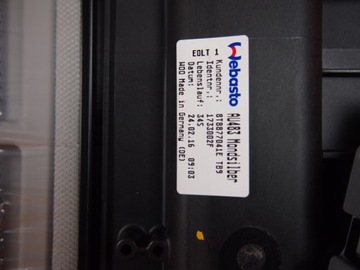 фото thumb №9, Audi a5 8t комплектный люк ролета двигатель 16km 8t8877041e / 8t8959591