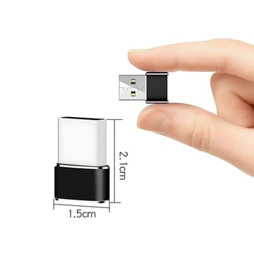 PRZEJŚCIÓWKA Z USB-C DO USB-A OTG DO ŁADOWARKI ADAPTER USB C