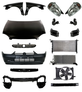 фото thumb №1, Opel combo b рестайлінг 97-00 бампер капот крило