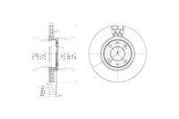 фото thumb №1, Delphi тормозные диски тормозные 2szt alfa romeo mito citro