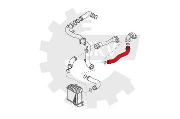 фото thumb №10, Шланг турбіни audi a3 leon bora golf 1j0145828r