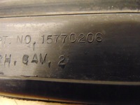 фото thumb №7, Молдинг жабо правая chevrolet tahoe 2000-