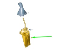 фото thumb №1, Vw crafter mk1 2e gear селектор механизм lhd 2e1713029