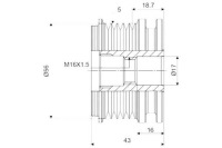 Valeo шкив генератора vw Цена, фото thumb