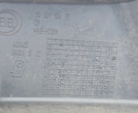 фото thumb №15, Решітка радіатора каркас підсилювач citroen jumpy expert scudo ii перед 06-16 orginał