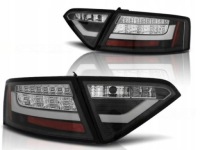 Купить Фары audi a5 07-06.11 купе черный led полоса, фото thumb