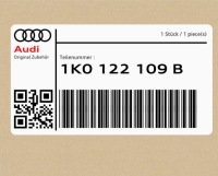 фото thumb №1, Wąż жидкость охлаждающей audi a3